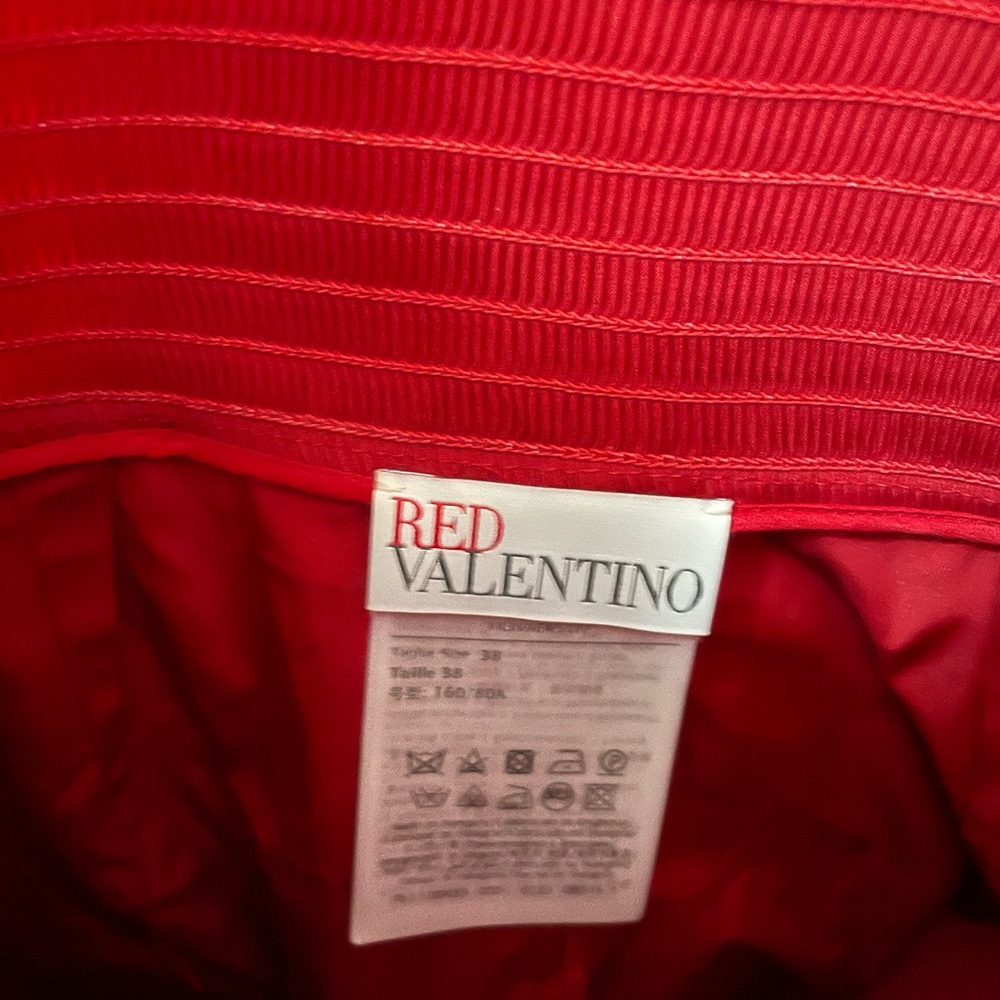 RED Valentino Red Bow Mini Dress - Sz 38 IT / XS - Worn Once - Picture 6 of 15